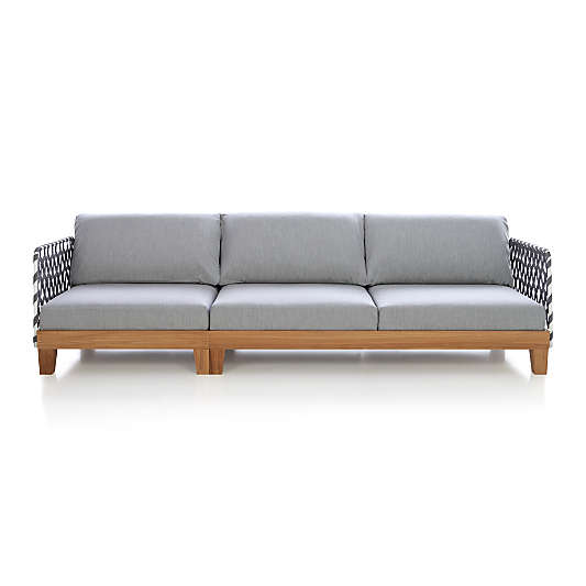 Party Sofa with Webbing Arms