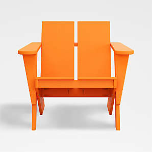 orange outdoor lounge chairs