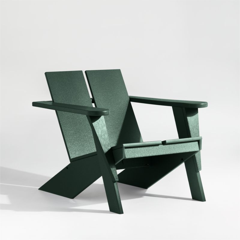 Paso Green Outdoor Adirondack Chair by POLYWOOD® - image 0 of 12