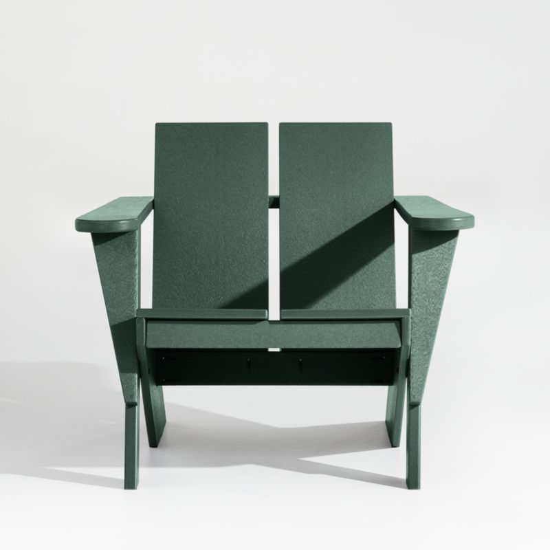 Paso Green Outdoor Adirondack Chair by POLYWOOD® - image 3 of 12