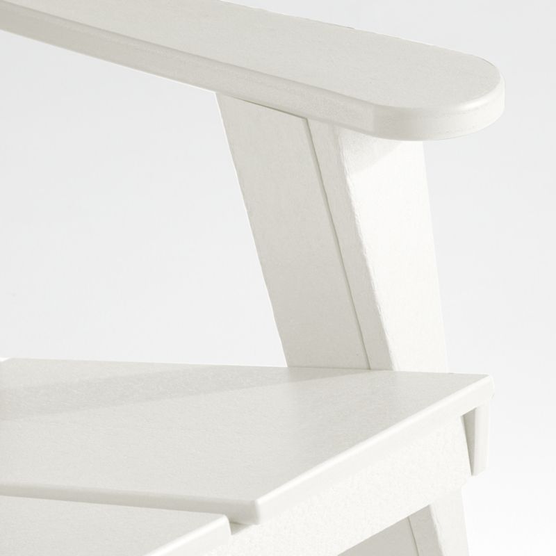 Paso White Outdoor Adirondack Chair by POLYWOOD® - image 7 of 12