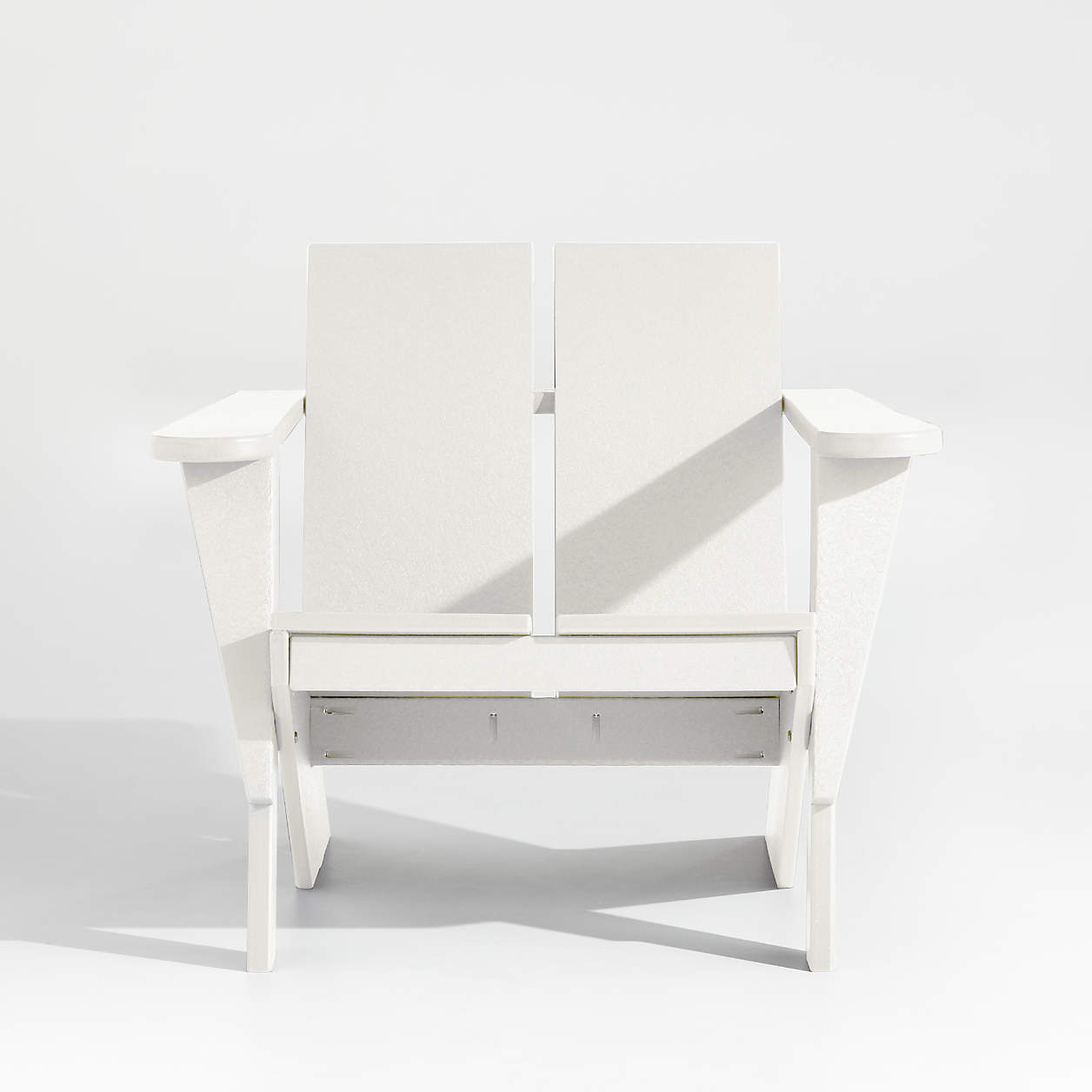 Paso White Outdoor Patio Adirondack Chair by POLYWOOD + Reviews Crate