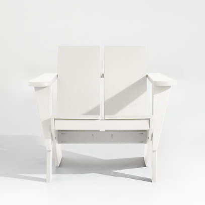 White polywood 2025 adirondack chairs