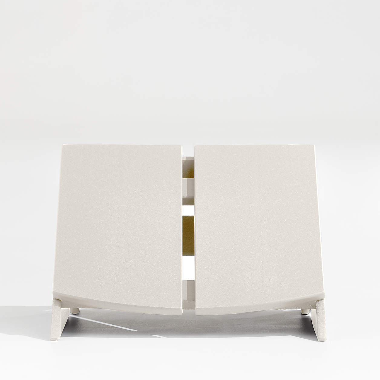 Paso Sand Adirondack Chair Ottoman Crate and Barrel