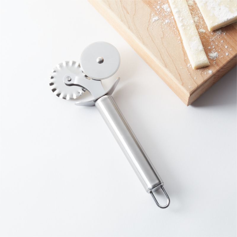 Chicago Metallic Pasta and Pastry Wheel + Reviews Crate & Barrel