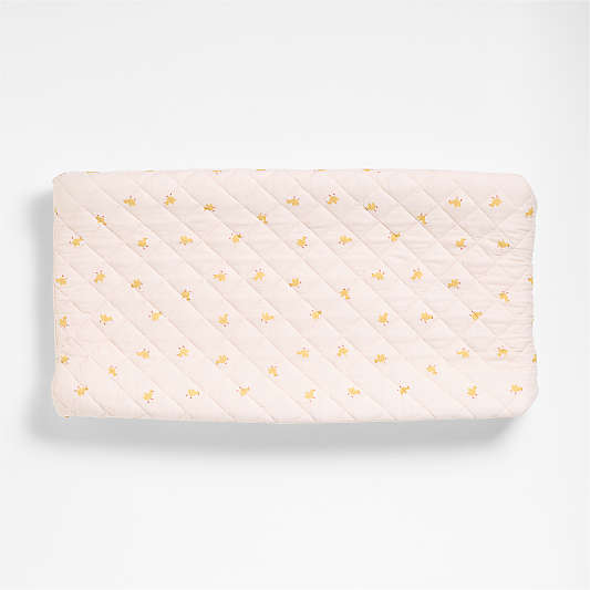 Pata Sunwashed Organic Cotton Baby Changing Pad Cover