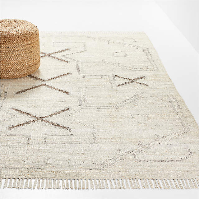 Patara Handwoven Jute Rug Crate Barrel, Pottery Barn Rug Pad Which Side Up