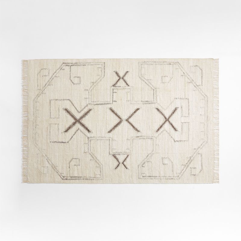 Patara Handwoven Jute Area Rug 10'x14' + Reviews Crate & Barrel