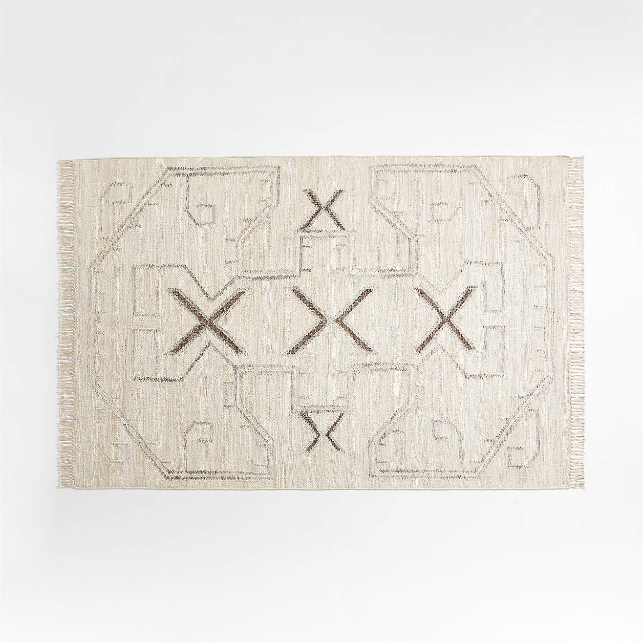 Patara Handwoven Jute Area Rug 10'x14' + Reviews Crate & Barrel