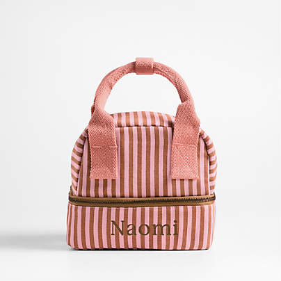 Pathfinder Sunset Stripe Dual Compartment Soft Insulated Kids Lunch Box