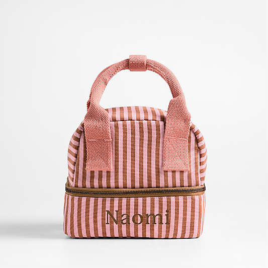 Pathfinder Sunset Stripe Dual Compartment Soft Insulated Kids Lunch Box