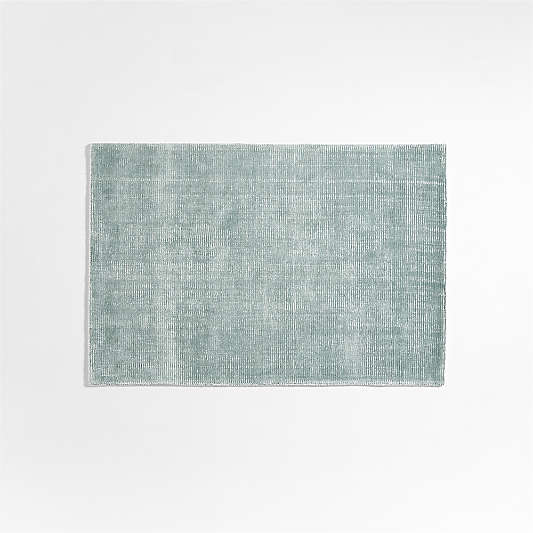 Light Blue Patina Kids Rug 4x6