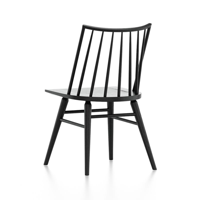 Paton Black Oak Windsor Dining Chair - image 5 of 15