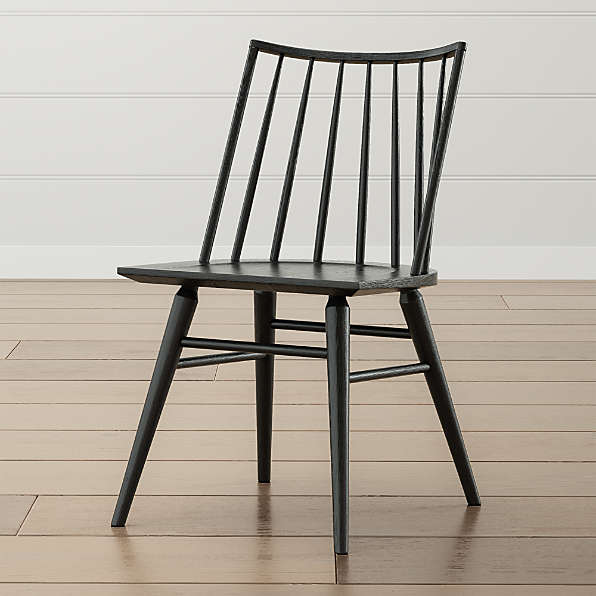 Black Dining Chairs Crate And Barrel