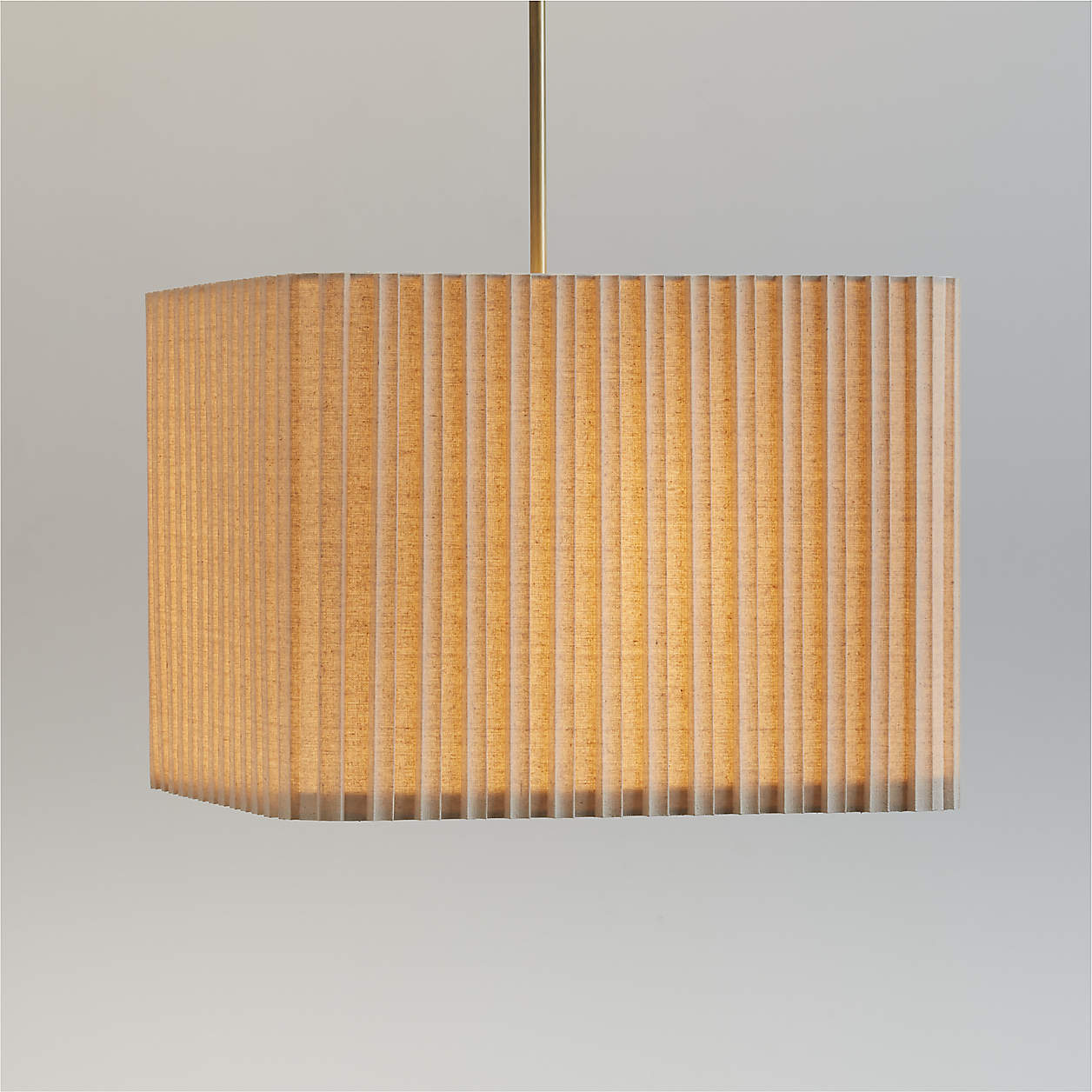 patrice-tan-brown-fabric-pendant-light-crate-barrel