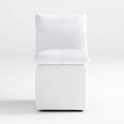 Crate and discount barrel white chair