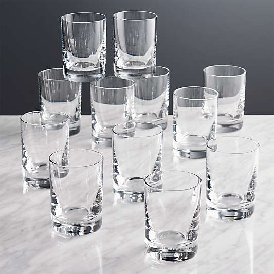 Peak Small Juice Glasses, Set of 12