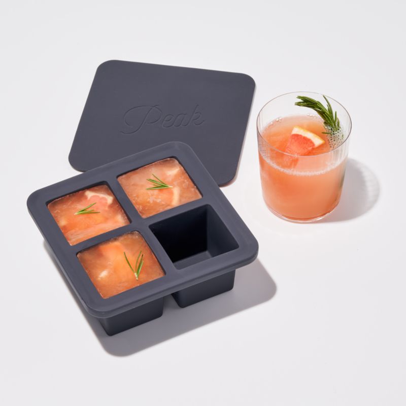 Souper Cubes 2 TBS / 1 oz. Tray, Charcoal