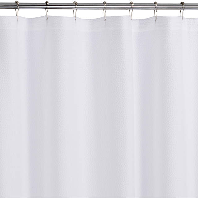 White Extra Long Shower Curtain, Matelasse Shower Curtain Extra Long