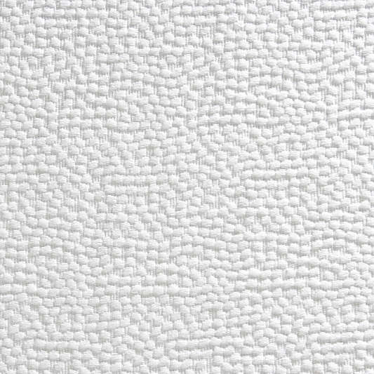 Organic Cotton Pebble Matelasse White Shower Curtain