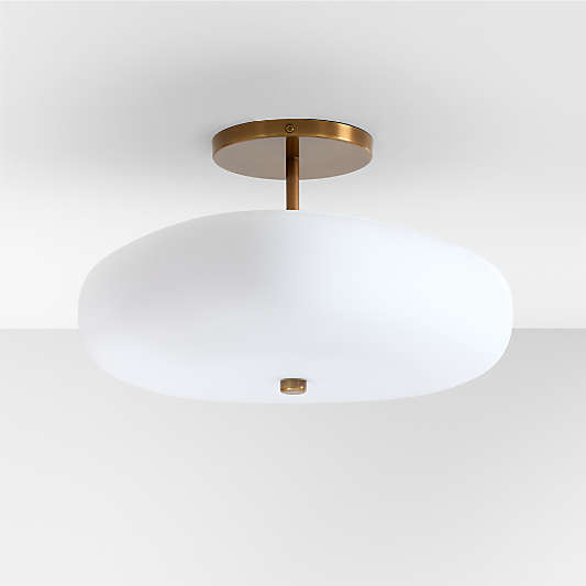 Pebble Kids Semi-Flush Mount Ceiling Light