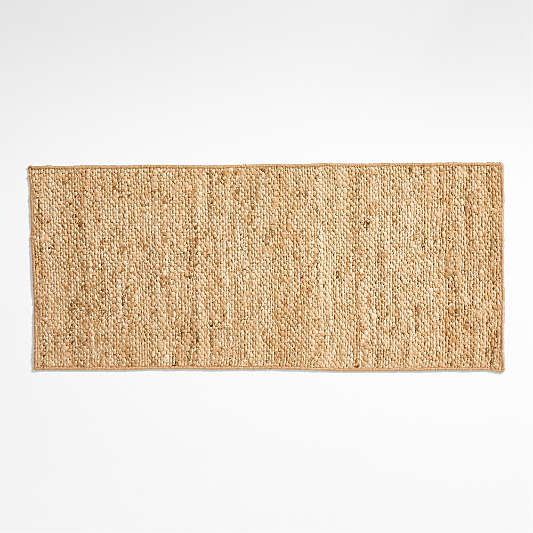 Pebble Performance Textured Natural Indoor/Outdoor Double Doormat 24"x57"