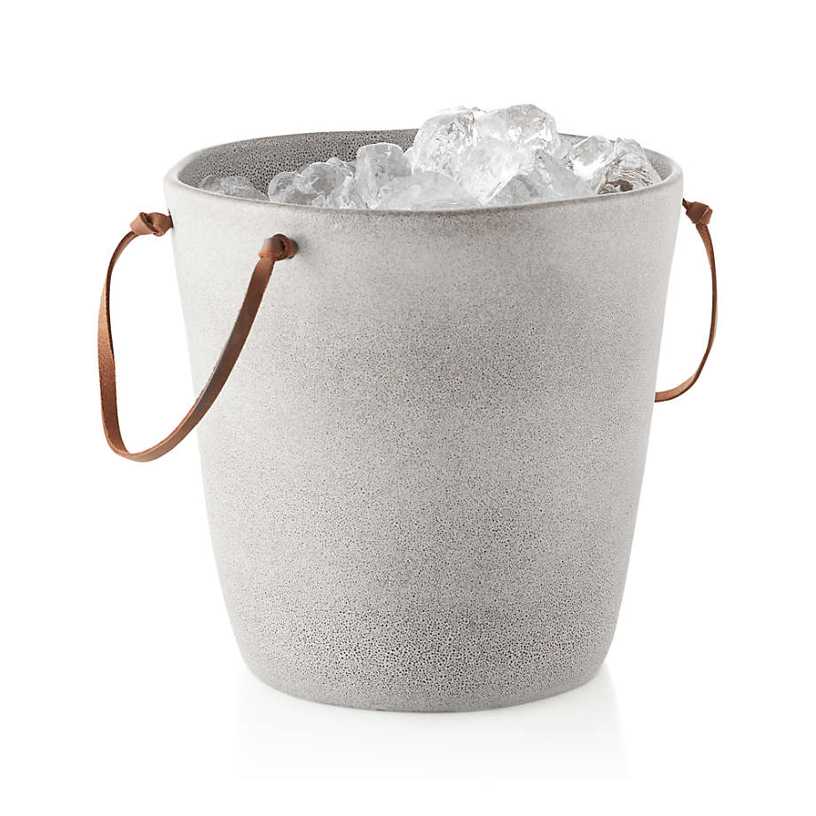 Ceramic hot sale ice bucket