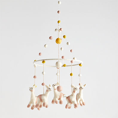 View Pehr Llama Baby Mobile details