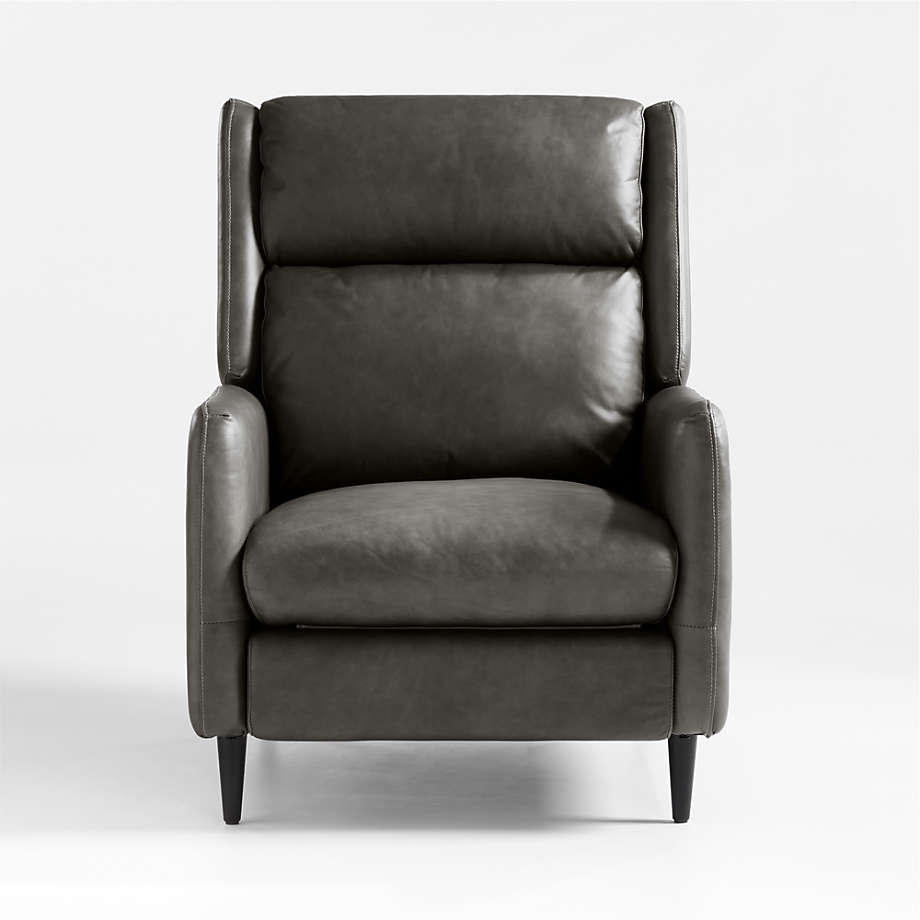 Pelle Leather Reclining Chair Reviews Crate Barrel