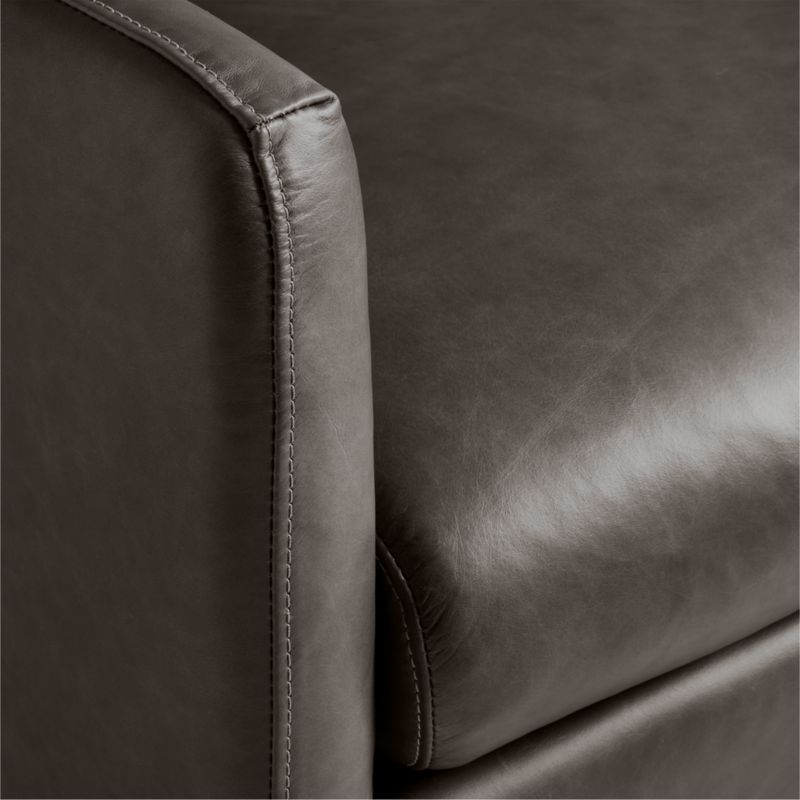 Pelle Leather Reclining Accent Chair - image 7 of 8