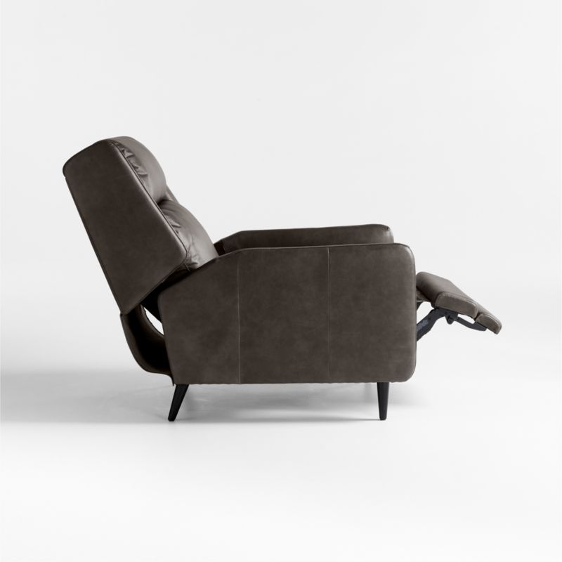 Pelle Leather Reclining Accent Chair - image 5 of 8