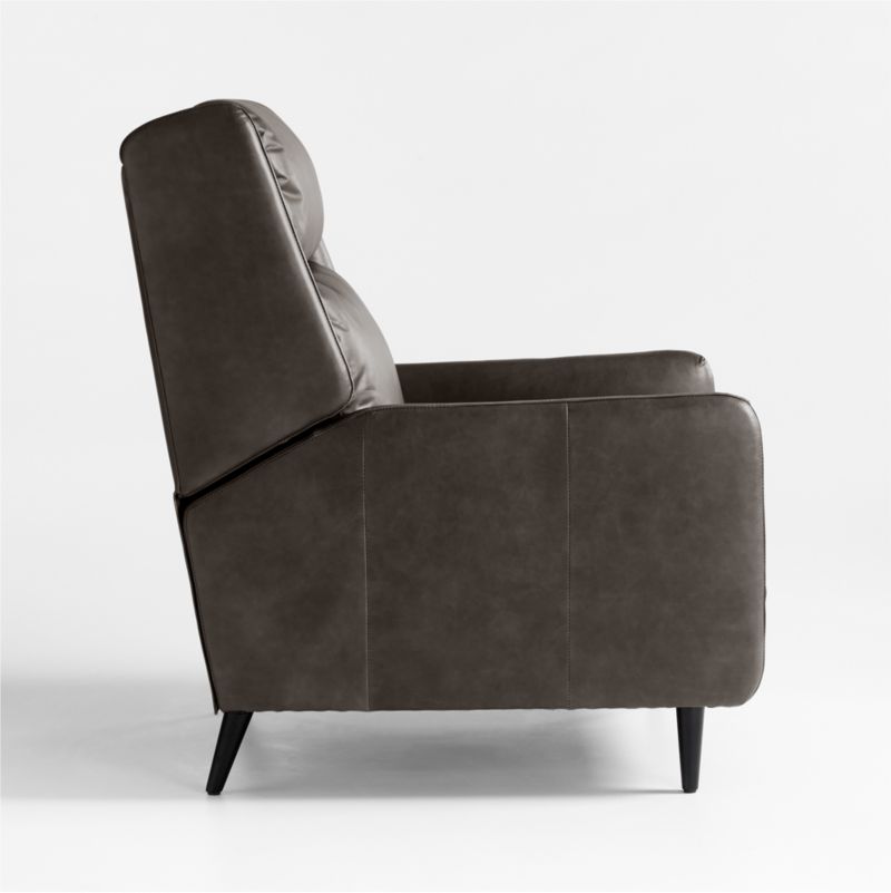 Pelle Leather Reclining Accent Chair - image 4 of 8