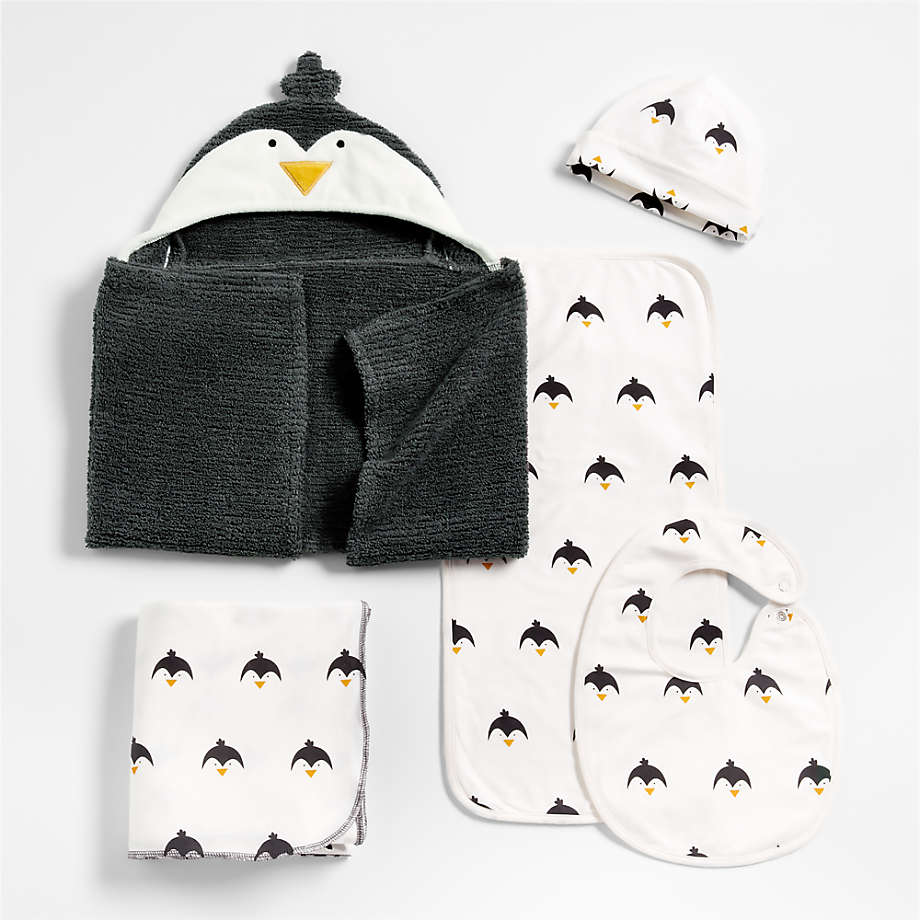 Welcome Penguin Organic Baby Gift Set