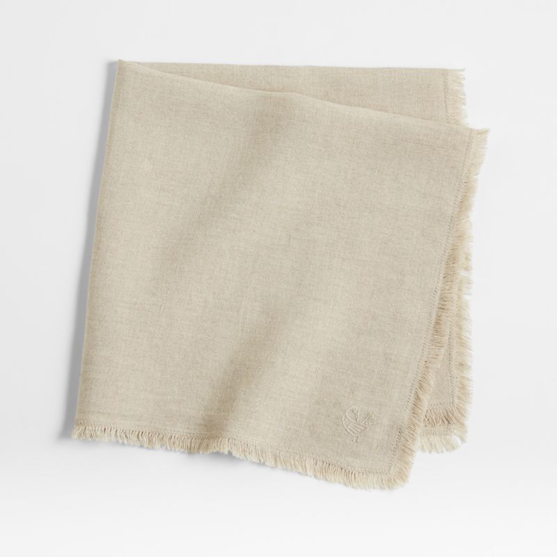 Pepa Natural Fringe Dinner Napkin by Eric Adjepong