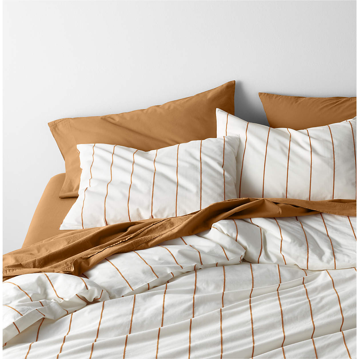 pillow shams brown