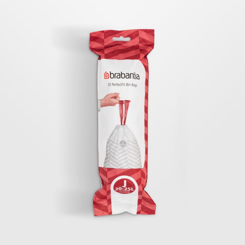 Brabantia Code J PerfectFit Trash Bags, 2.3 - 6.6 Gallon, 120 Count - image 0 of 5