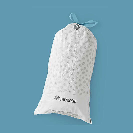 Brabantia PerfectFit Trash Bags, Code O, 8 Gallon, 120 Count