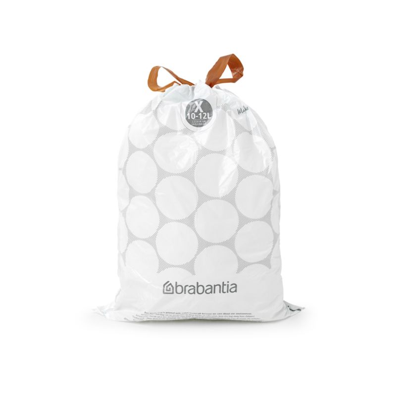 Brabantia PerfectFit Trash Bags, Code X, 2.6-3.2 Gallon, 200 Count - image 2 of 5