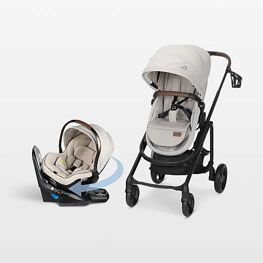 Maxi-Cosi ® Peri ™ Rotating Infant Car Seat and Tayla Stroller Bundle in Desert Wonder