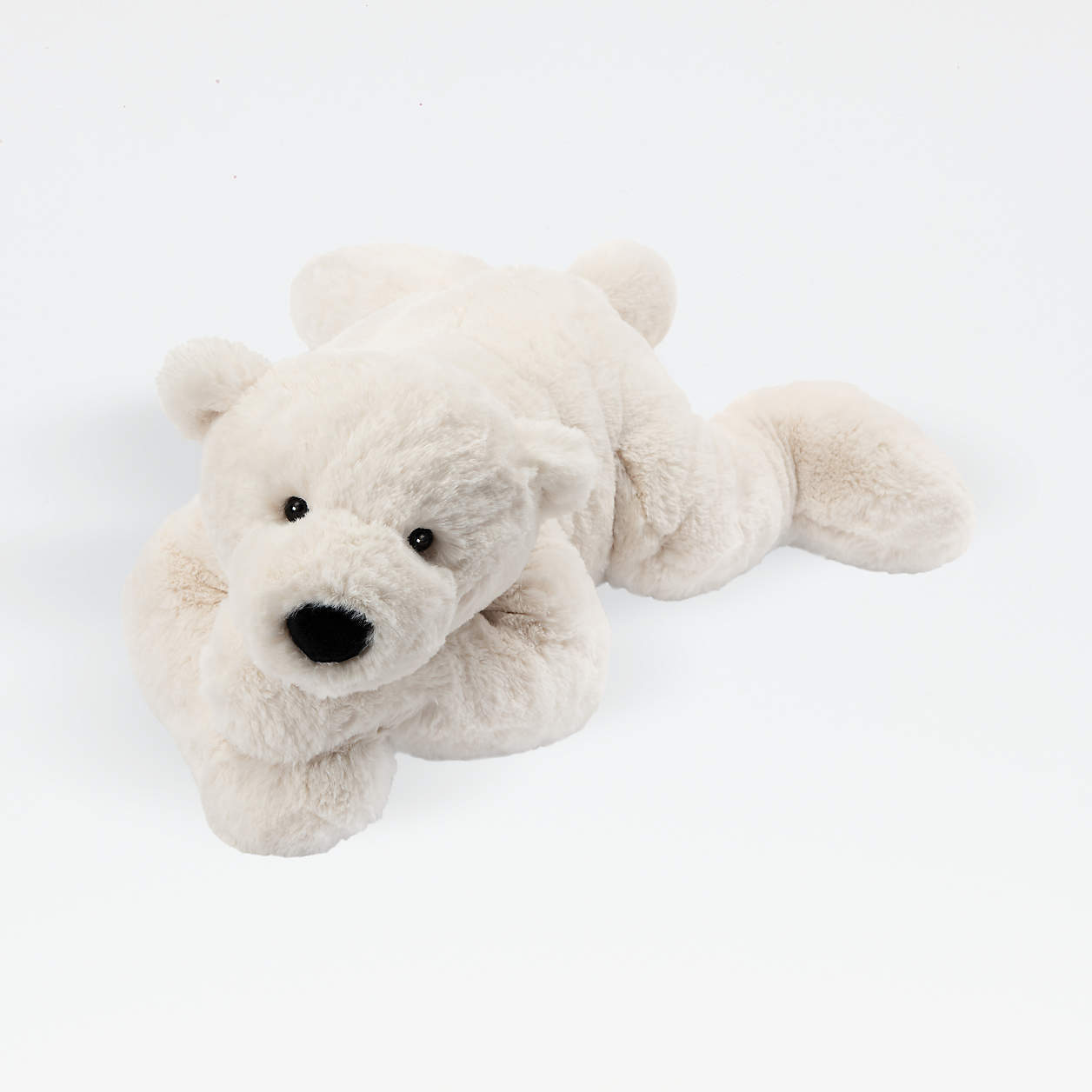 Jellycat Large Perry Polar Bear Kids Stuffed Animal + Reviews | Crate 