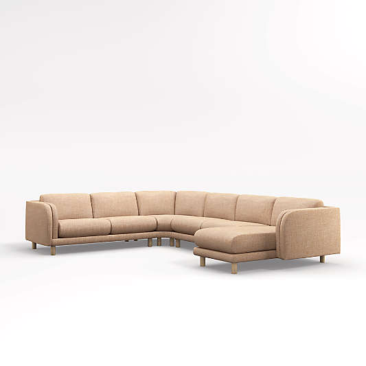 Pershing 4-Piece U-Shaped Sectional Sofa