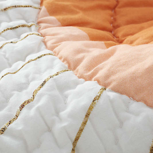 Peruvian Travel Organic Cotton Sunrise Kids Quilt