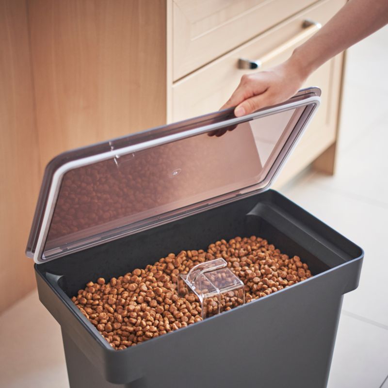 Yamazaki Large Black Pet Food Holder - image 1 of 6