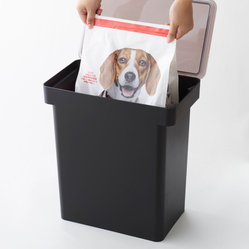 Yamazaki Large Black Pet Food Holder - image 5 of 6