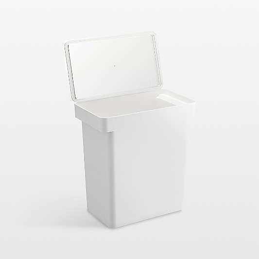 Yamazaki Large White Pet Food Holder