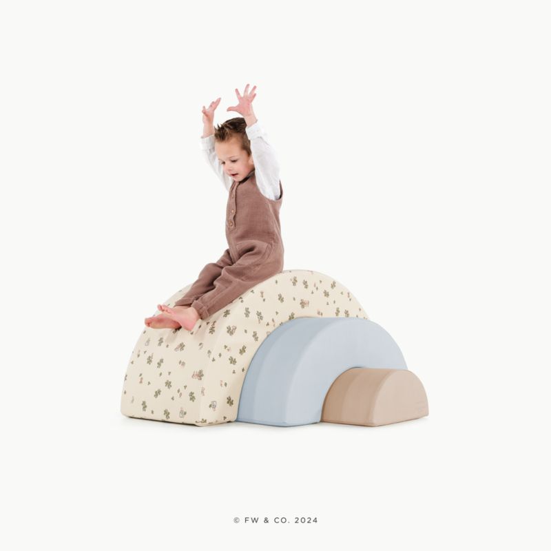 Gathre x Peter Rabbit ™ Beatrix Blue & Millet Brown Foam Kids Arc Playset - image 2 of 3