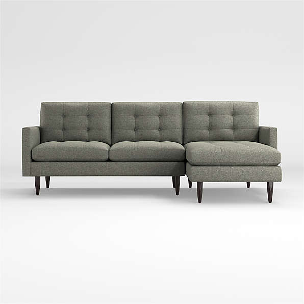 Mid Century Sectionals Crate Barrel, Mid Century Modern Sectional Sofa Bed