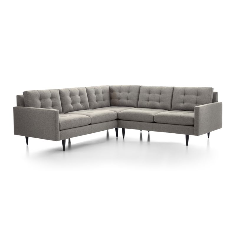 Petrie 2-Piece L-Shaped Midcentury Sectional Sofa - image 1 of 3