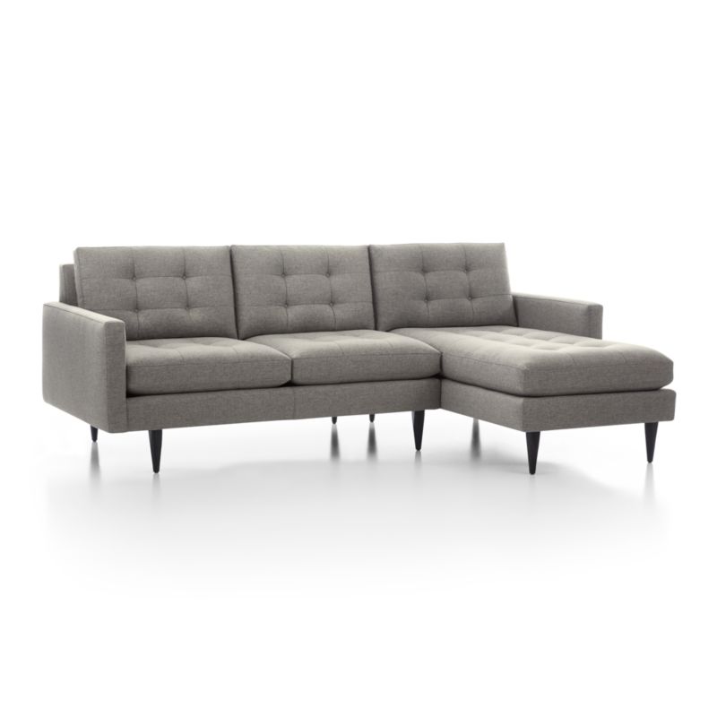 Petrie 2-Piece Right-Arm Chaise Midcentury Sectional Sofa - image 3 of 4