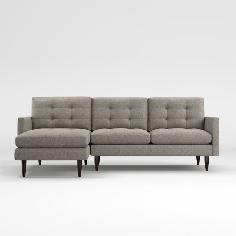 Petrie 2-Piece Left-Arm Chaise Midcentury Sectional Sofa - image 0 of 4